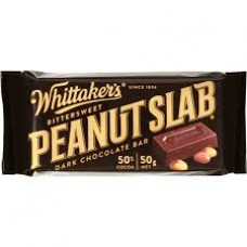 Whittakers Slab Peanut Dark - Carton of 50- $1.60/unit + GST Whittakers Slab Peanut Dark - Carton of 50- $1.60/unit + GST
